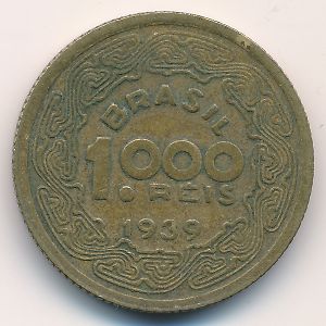 Бразилия, 1000 рейс (1939 г.)