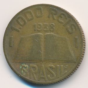 Бразилия, 1000 рейс (1938 г.)