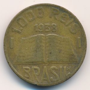 Бразилия, 1000 рейс (1938 г.)