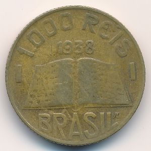 Бразилия, 1000 рейс (1938 г.)