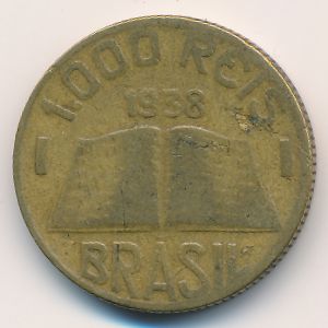Бразилия, 1000 рейс (1938 г.)