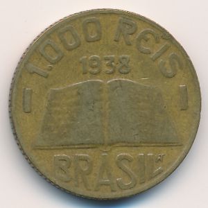 Бразилия, 1000 рейс (1938 г.)