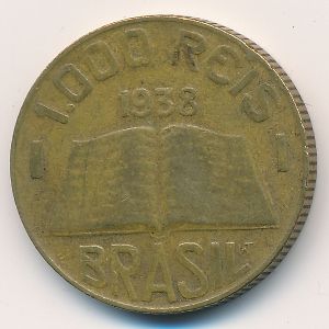 Бразилия, 1000 рейс (1938 г.)