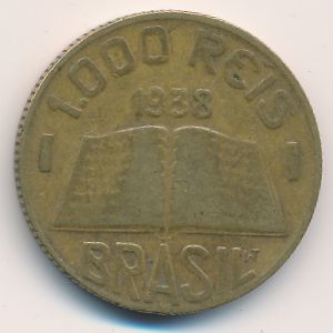 Бразилия, 1000 рейс (1938 г.)
