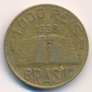 Бразилия, 1000 рейс (1938 г.)