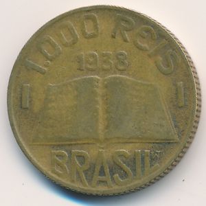 Бразилия, 1000 рейс (1938 г.)