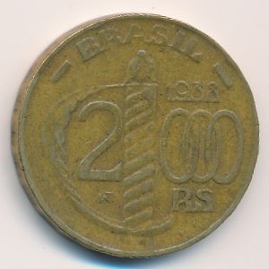 Бразилия, 2000 рейс (1938 г.)