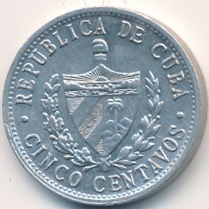 Куба, 5 сентаво (1971 г.)