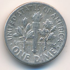 США, 1 дайм (1957 г.)