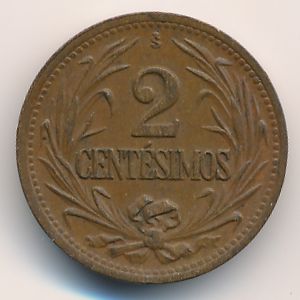 Уругвай, 2 сентесимо (1946 г.)