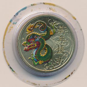 Тувалу, 1 доллар (2016 г.)