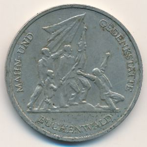 German Democratic Republic, 10 mark, 1972