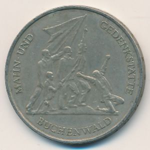 German Democratic Republic, 10 mark, 1972