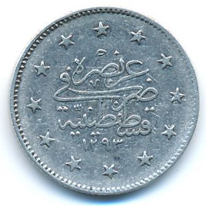 Turkey, 2 kurus, 1903