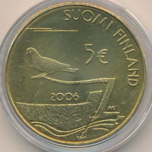 Финляндия, 5 евро (2006 г.)