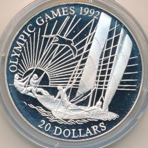 Кирибати, 20 долларов (1992 г.)