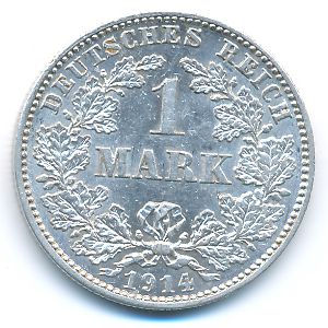 Германия, 1 марка (1914 г.)