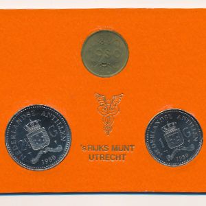 Антильские острова, Набор монет (1980 г.)