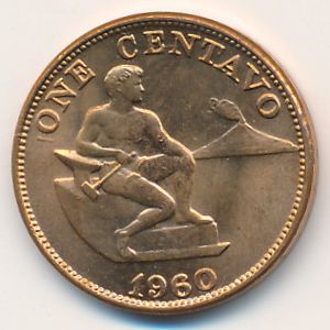 Филиппины, 1 сентаво (1960 г.)