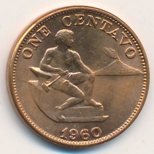 Филиппины, 1 сентаво (1960 г.)
