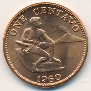 Филиппины, 1 сентаво (1960 г.)