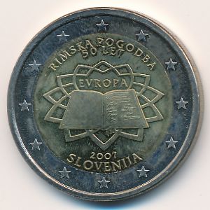 Словения, 2 евро (2007 г.)