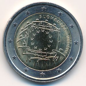Словения, 2 евро (2015 г.)