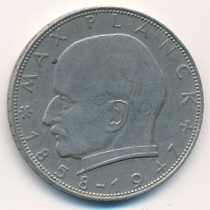 ФРГ, 2 марки (1962 г.)