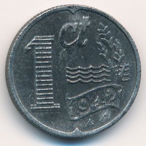 Нидерланды, 1 цент (1942 г.)