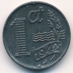 Нидерланды, 1 цент (1942 г.)