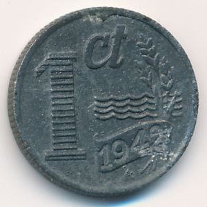 Нидерланды, 1 цент (1942 г.)