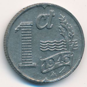 Нидерланды, 1 цент (1943 г.)
