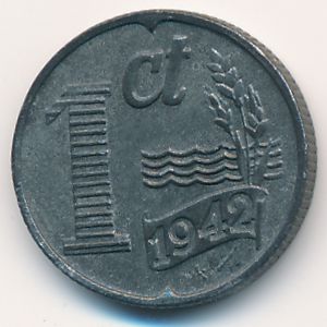 Нидерланды, 1 цент (1942 г.)