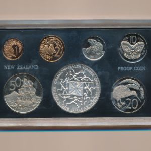 New Zealand, Набор монет, 1974