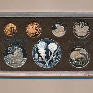 Новая Зеландия, Набор монет (1981 г.)