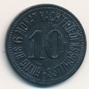 Мюльдорф-на-Инне., 10 пфеннигов (1917 г.)