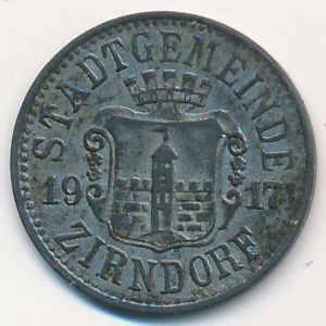Цирндорф., 10 пфеннигов (1917 г.)