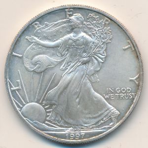 США, 1 доллар (1997 г.)