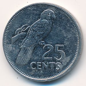 Seychelles, 25 cents, 2003
