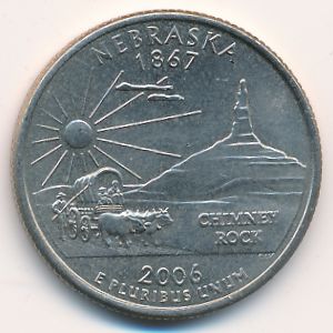 США, 1/4 доллара (2006 г.)