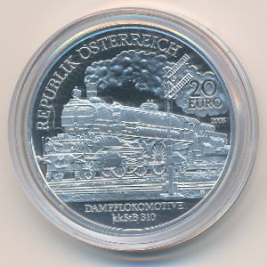 Австрия, 20 евро (2008 г.)