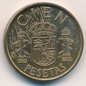 Испания, 100 песет (1982 г.)