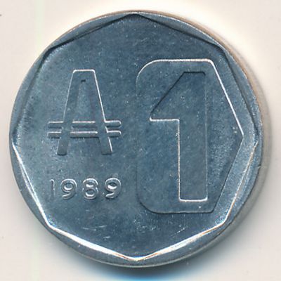 Аргентина, 1 аустраль (1989 г.)