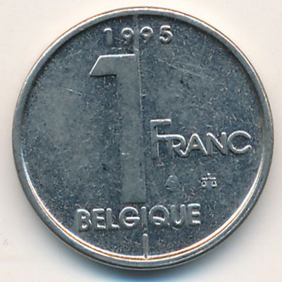 Бельгия, 1 франк (1995 г.)