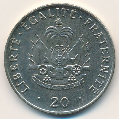 Гаити, 20 сентим (1991 г.)
