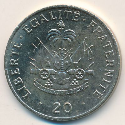 Гаити, 20 сентим (1991 г.)