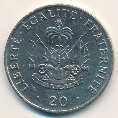 Гаити, 20 сентим (1991 г.)