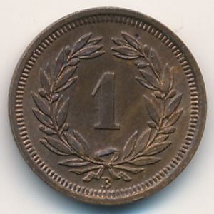 Швейцария, 1 раппен (1926 г.)
