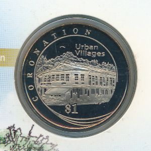Singapore, 1 dollar, 2005
