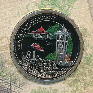 Сингапур, 1 доллар (2009 г.)